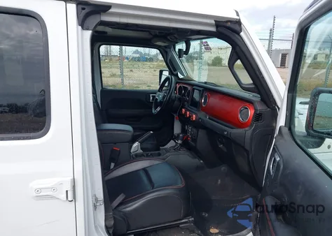 2021 Jeep Gladiator Rubicon 4X4 z USA, uszkodzony, nr VIN 1C6JJTBGXML512342